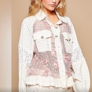 POL Ivory Lace Top